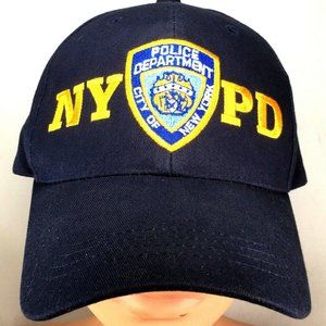 NYPD Mens Navy Blue Baseball Cap